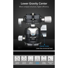 Load image into Gallery viewer, Carbon Fiber Travel Tripod for Camera