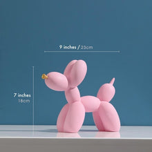 Load image into Gallery viewer, Balloon Dog Sculpture in Pastel - Pink
