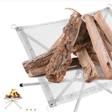 Load image into Gallery viewer, BlazeRack™ - The Collapsible Steel Mesh Outdoor Fire Pit