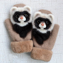 Load image into Gallery viewer, Cute Animal Plush Gloves - 1 - 14:29#1