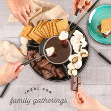 Load image into Gallery viewer, Dip&Munch™ - The Ultimate Fondue Melting Bowl & Serving Tray