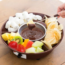 Load image into Gallery viewer, Dip&Munch™ - The Ultimate Fondue Melting Bowl & Serving Tray