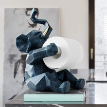 Load image into Gallery viewer, Geometric Animal Toilet Paper Holder