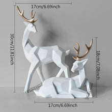 Load image into Gallery viewer, Geometric Deer Decor