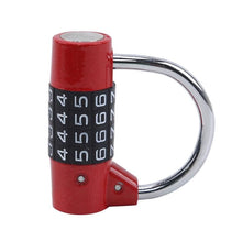 Load image into Gallery viewer, Heavy Duty Resettable Padlock - Red