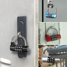 Load image into Gallery viewer, Heavy Duty Resettable 4-Digit Combination Padlock