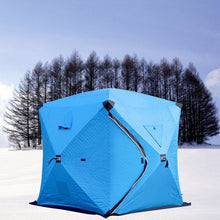Load image into Gallery viewer, Ice Angler - The Insulated Ice Fishing Shelter - Blue / Big