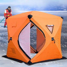 Load image into Gallery viewer, Ice Fishing Shanty Shelter Tent - Orange / Big