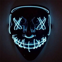 Load image into Gallery viewer, Purge LED Halloween Mask