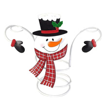 Load image into Gallery viewer, Christmas Wine Bottle Glass Holder - Snowman