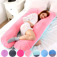 Load image into Gallery viewer, U Shape Pregnant Support Pillow
