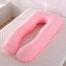 Load image into Gallery viewer, U Shape Pregnant Support Pillow - Pink