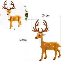Load image into Gallery viewer, Christmas Plush Reindeer Decor - 11.8 inches (30cm)