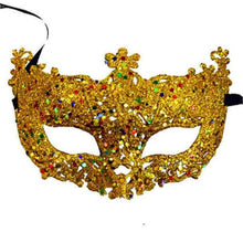 Load image into Gallery viewer, Luxury Seductive Venetian Masquerade Mask for Women - Gold -