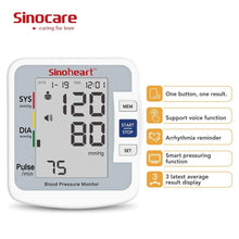 Load image into Gallery viewer, Sinocare Intelligent Blood Pressure Monitor
