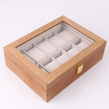 Load image into Gallery viewer, TimeSafe - Luxury Wooden Watch Storage Box - Burlywood