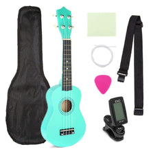 Load image into Gallery viewer, Ukulele Complete Starter Kit 21 Inch With Tuner