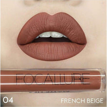 Load image into Gallery viewer, Waterproof Matte Liquid Lipstick French Beige Lip Gloss