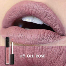 Load image into Gallery viewer, Waterproof Matte Liquid Lipstick Old Rose Lip Gloss