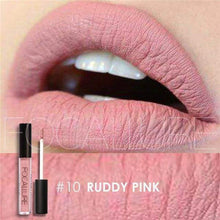 Load image into Gallery viewer, Waterproof Matte Liquid Lipstick Ruddy Pink Lip Gloss