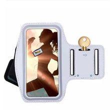 Load image into Gallery viewer, TrailPocket™- The Professional Sports Phone Armband - White
