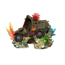 Load image into Gallery viewer, Fish Tank Decoration - Truck Wreck
