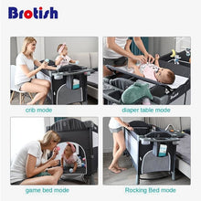 Load image into Gallery viewer, Brotish® OmniCrib - The 3-in-1 Foldable Crib and Bedside 
