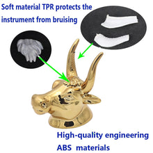 Load image into Gallery viewer, Wall Mounted Bull Head Guitar Hook Stand
