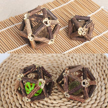 Load image into Gallery viewer, Catnip Wooden Ball Cat Toy
