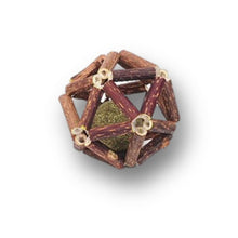 Load image into Gallery viewer, Catnip Wooden Ball Cat Toy - Catnip Ball / Medium
