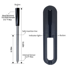 Load image into Gallery viewer, Waterproof Bluetooth Digital Meat Thermometer
