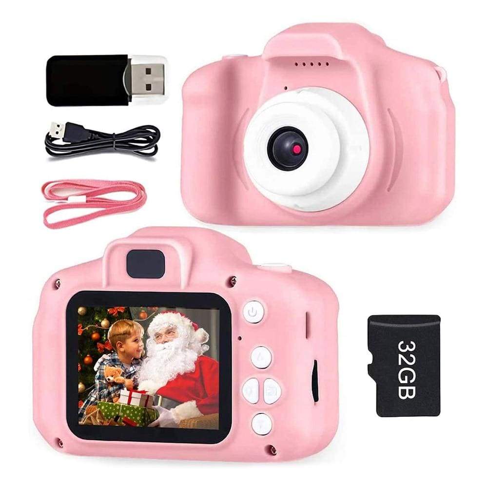 Kids Mini HD Digital Camera - Pink