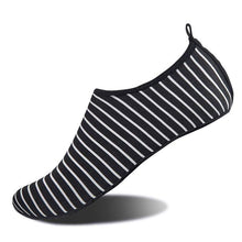 Load image into Gallery viewer, Non-slip Aqua Shoes Plain Designs - Stripes / 36
