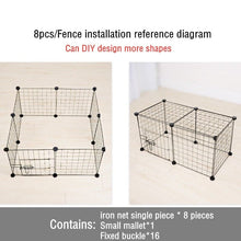 Load image into Gallery viewer, CoddleClub™ - Foldable DIY Pet Exercise Playpen - 8 pcs. / 
