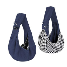 Load image into Gallery viewer, Adjustable Small Dog Carrier Bag - Blue
