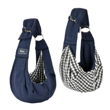 Load image into Gallery viewer, Adjustable Small Dog Carrier Bag - Blue (Adjustable)

