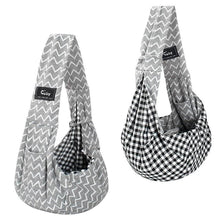 Load image into Gallery viewer, Adjustable Small Dog Carrier Bag - Dark Gray

