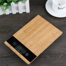 Load image into Gallery viewer, Digital Bamboo Kitchen Scale
