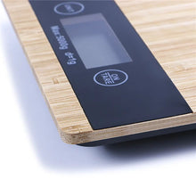 Load image into Gallery viewer, Digital Bamboo Kitchen Scale
