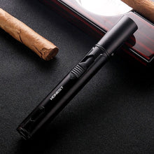 Load image into Gallery viewer, DynaTorch™ - The Refillable Metal Jet Flame Pen Lighter -
