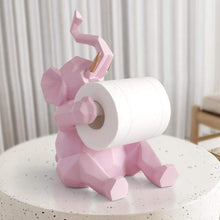 Load image into Gallery viewer, Geometric Animal Toilet Paper Holder

