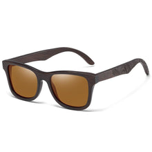 Load image into Gallery viewer, Wooden Polarized Sunglasses - Brown
