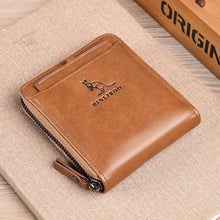 Load image into Gallery viewer, Fossy Love RFID Leather Wallet - Daniel Khaki
