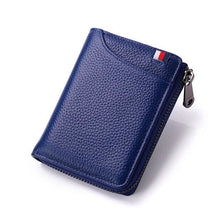 Load image into Gallery viewer, Fossy Love RFID Leather Wallet - David Blue

