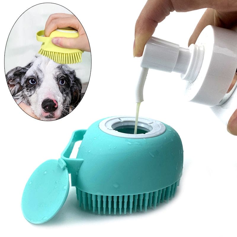 FurryScrub™ - The Pet-Friendly Silicone Dog and Cat Bath 