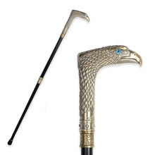 Load image into Gallery viewer, Gangsta Pimp Cane - Bronze Eagle Head
