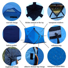 Load image into Gallery viewer, Ice Fishing Shanty Shelter Tent
