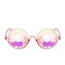 Load image into Gallery viewer, Kaleidoscope Prism Glasses - Pink
