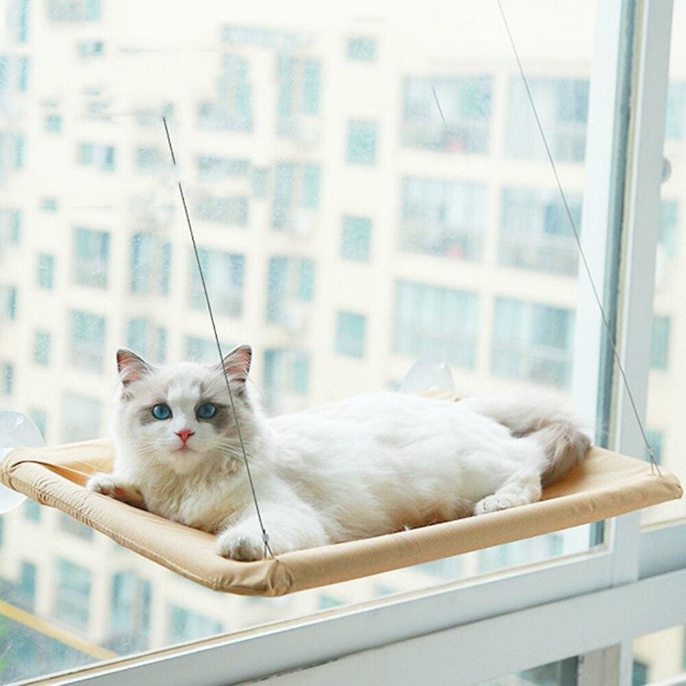 KittyCot™ - The Comfy and Relaxing Window Mounted Cat Bed - 