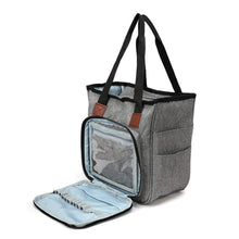 Load image into Gallery viewer, Portable Knitting Bag - Gray
